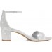 PIZZ ANNU Women's Low Block Chunky Heels Sandals Comfortable Open Toe Ankle Strap Party Dress Pump Shoes Strappy Buckle Heeled Sandal with 2 Inches Tall Thick Heel Design