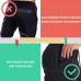 JWJ Mens 2 in 1 Running Shorts Quick Dry Gym Athletic Workout Shorts with Compression Liner