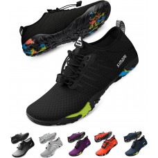 SIMARI Water Shoes for Women Men - Barefoot Quick-Dry Aqua Socks | Lightweight Swim Shoes for Surfing, Swimming, Beach Sports, Kayaking, Diving | Non-Slip Design