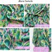 CUPSHE Women's Lace Up Leopard Print Romper Short Sleeves Jumpsuits Wide leg Outfit