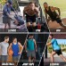 3 Pack Men's Athletic Running Shorts 5 Inch Gym Workout Shorts Quick Dry Active Sports Shorts with Zip Pockets(Black,Dark Gray,Light Gray,M)