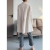 Minibee Women's Oversized Button Down Shirts Long Sleeve Cotton Linen Light Blouse Jacket With Pockets