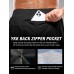 Aolesy Men's Workout Shorts with Liner - 5'' Quick Dry 2 in 1 Running Shorts Sports Athletic Gym Shorts with Zipper Pockets