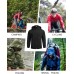 COOFANDY Men's Packable Rain Jacket Lightweight Waterproof Raincoat with Hood Travel Hiking Golf Windbreaker