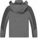 TEZO Mens Rain Jacket Waterproof with Hooded Hiking Coat Lightweight Windbreaker