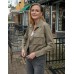 Onedreamer Women's Military Safari Cropped Jackets Button Down Lightweight Oversized Utility Anorak Coat with Pockets