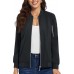 TACVASEN Women's Bomber Jackets Lightweight Casual Jacket Full Zip Windbreaker Fall Jacket