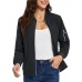 TACVASEN Women's Bomber Jackets Lightweight Casual Jacket Full Zip Windbreaker Fall Jacket