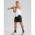 Soothfeel Men's Athletic Running Shorts with Zipper Pocket 5 Inch Quick Dry Exercise Tennis Shorts Gym Workout Shorts for Men