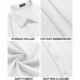 COOFANDY Men's Cuban Guayabera Shirt Short Sleeve Button Down Shirts Casual Summer Beach Linen Shirts