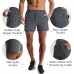 2 Pack Mens Athletic Shorts 5 Inch Quick Dry Gym Workout Shorts Men Lightweight Sports Running Shorts with Pockets