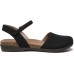 Athlefit Women's Closed Toe Sandals Comfort Cork Footbed Arch Support Flat Sandals