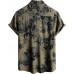 Mens Hawaiian Shirt Short Sleeve Button Down Tropical Shirts Casual Floral Summer Beach Shirt