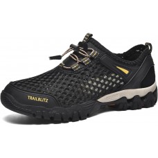 Water Shoes Men Quick Drying Outdoor Hiking Barefoot Boat Footwear Aqua Shoes for Water Sport Waders Diving Hiking Sailing Travel Beach Wading Swimming Fishing Kayaking