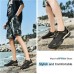 Water Shoes Men Quick Drying Outdoor Hiking Barefoot Boat Footwear Aqua Shoes for Water Sport Waders Diving Hiking Sailing Travel Beach Wading Swimming Fishing Kayaking