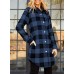 EVALESS Color Block Plaid Shacket Jacket Womens Fall Clothes Fashion Outfits