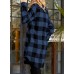 EVALESS Color Block Plaid Shacket Jacket Womens Fall Clothes Fashion Outfits