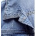 Ladyful Women's Bride Casual Jean Jacket Distressed Ripped Denim Jacket Coat with Pockets