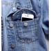 Ladyful Women's Bride Casual Jean Jacket Distressed Ripped Denim Jacket Coat with Pockets