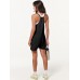 ANRABESS Womens Summer Casual Sleeveless Romper Loose Spaghetti Strap Overalls Shorts Jumpsuit with Pockets 2025 Clothes