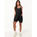 ANRABESS Womens Summer Casual Sleeveless Romper Loose Spaghetti Strap Overalls Shorts Jumpsuit with Pockets 2025 Clothes