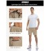 SPOSULEI Men's Athletic Hiking Shorts Water Resistant Quick-Dry Lightweight Outdoor Sweat Shorts with Zipper Pockets