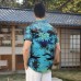 Hawaiian Shirt for Men Sleeves Printed Casual Button Down Summer Beach Dress Shirts
