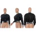 Mintsnow Womens Varsity Jacket Long Sleeve Button Down Bomber Jackets Casual Baseball Uniform Streetwear