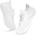 Hike Barefoot Water Shoes Women Men, Newly Water-Drops Pattern Pro Minimalist Shoe Quick Dry Wide Toe Breathable & Non-Slip for Hiking Beach Aqua Surf Swim