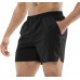 MIER Men's Workout Running Shorts Quick Dry Active 5 Inches Shorts with Pockets, Lightweight, Breathable