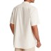 Alimens & Gentle Mens Linen Shirts Short Sleeve Button Down Shirts Cotton Summer Beach Cuban Shirts Vacation Hawaiian Shirts