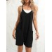Tongmingyun Womens Summer Casual Sleeveless Rompers Loose Spaghetti Strap Shorts Jumpsuit with Pockets