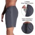 VPOS 2 Pack Men's Athletic Shorts 7 Inch Inseam, Mens Workout Shorts Lightweight Quick Dry Gym Running Shorts for Men