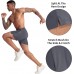 VPOS 2 Pack Men's Athletic Shorts 7 Inch Inseam, Mens Workout Shorts Lightweight Quick Dry Gym Running Shorts for Men