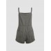 CIDER Overall Shorts For Women Jean Denim Rompers Adjustable Strap Loose Fit Overalls Summer Casual Outfits with Pockets