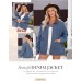 Dokotoo Women's Denim Jacket Oversized Contrast Collar Jean Jackets Spring Outfits 2025 Vintage Long Sleeve Skirts
