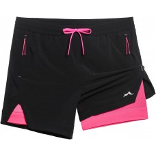 maamgic Men's Athletic Running Shorts with Liner Ultra Lightweight Workout Shorts