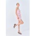 PiePieBuy Women's Lace Up Heeled Sandals Square Flip Flop High Heels Strappy Party Shoes
