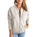 GeGekoko Womens Zip Up Sweatshirts Jackets Long Sleeve Casual Loose Outwear with Pockets