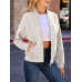GeGekoko Womens Zip Up Sweatshirts Jackets Long Sleeve Casual Loose Outwear with Pockets