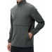 EDITCOZY Men's Lightweight Quarter Zip Pullover Casual Windbreaker for Running Golf Jackets with 3 Pockets