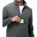 EDITCOZY Men's Lightweight Quarter Zip Pullover Casual Windbreaker for Running Golf Jackets with 3 Pockets