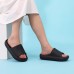 Comwarm Cloud Slide Sandals for Women Men Ultra Comfort Recovery Pillow Slippers Soft Summer Beach Shoes with Low Arch Support