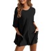 UANEO Rompers for Women Casual Oversized Athletic Jumpsuits Overalls Workout Hot Shot Tee Romper